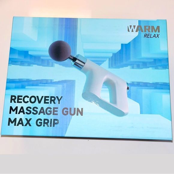 Warm Relax Other - Warm Relax Recovery Massage Gun Max Grip Deep Tissue Muscle Massage Handheld NIP